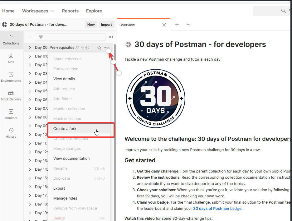 Getting started - 30 Days of Postman